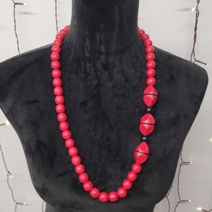 Hand carved wood beads